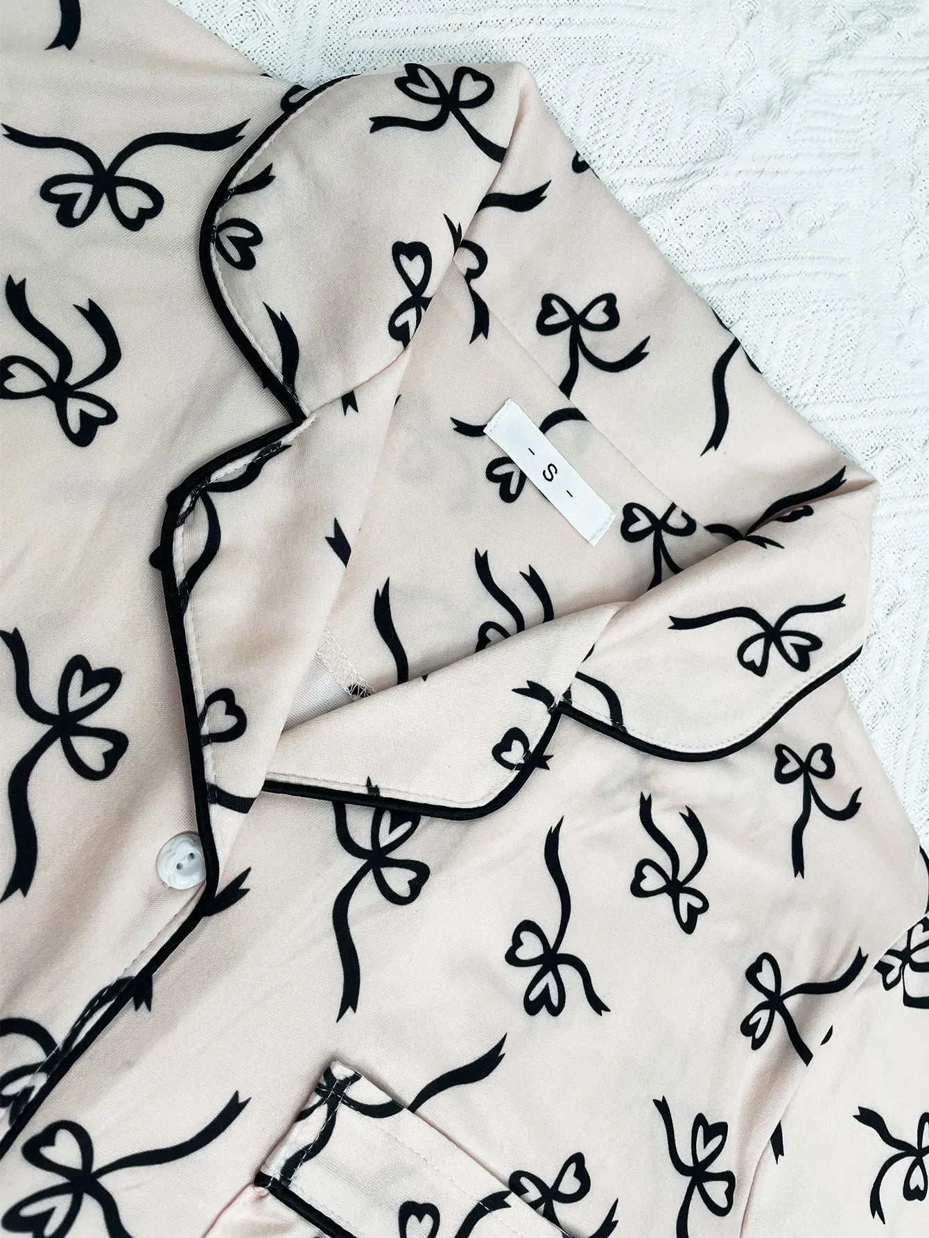 Summer Women's Pajamas Sets Short Sleeve Notched Collar Front Button Top & Elastic Waist Shorts Home Suit Loungewear Sleepwear