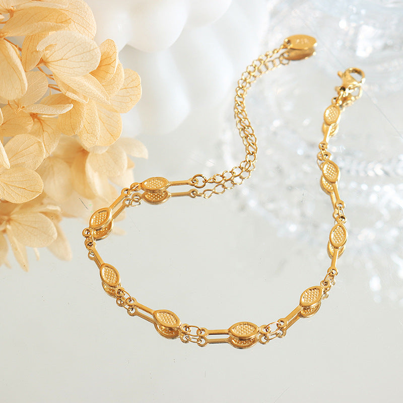 Gold Bracelet for Women Tennis Bracelets Charm Timeless Beauty Chic Women's Jewelry