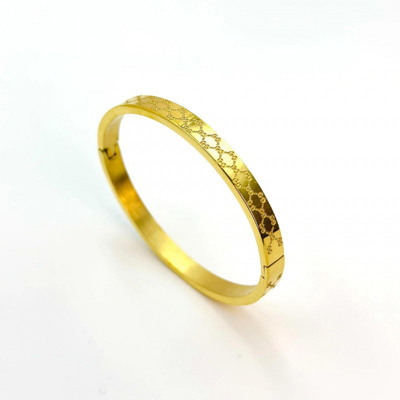 Gold Bracelet for Women "G letter pattern" Bracelet Women's Jewelry