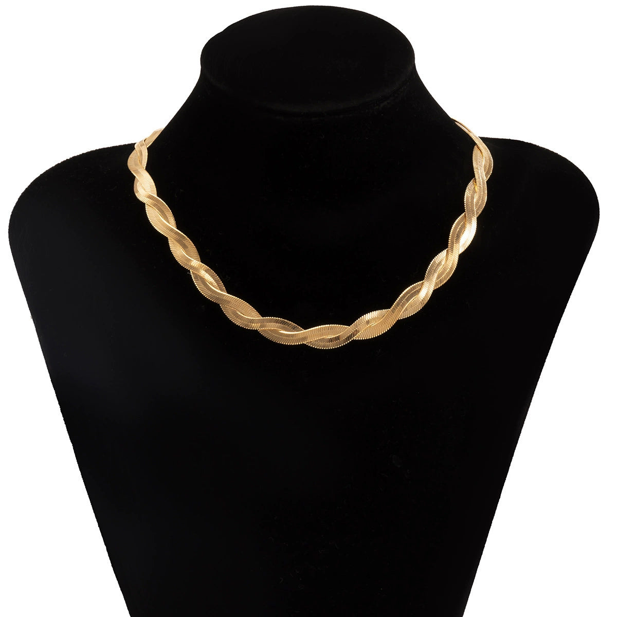 Gold Necklace for Women Cross Collarbone Choker Charm Necklace for Girl