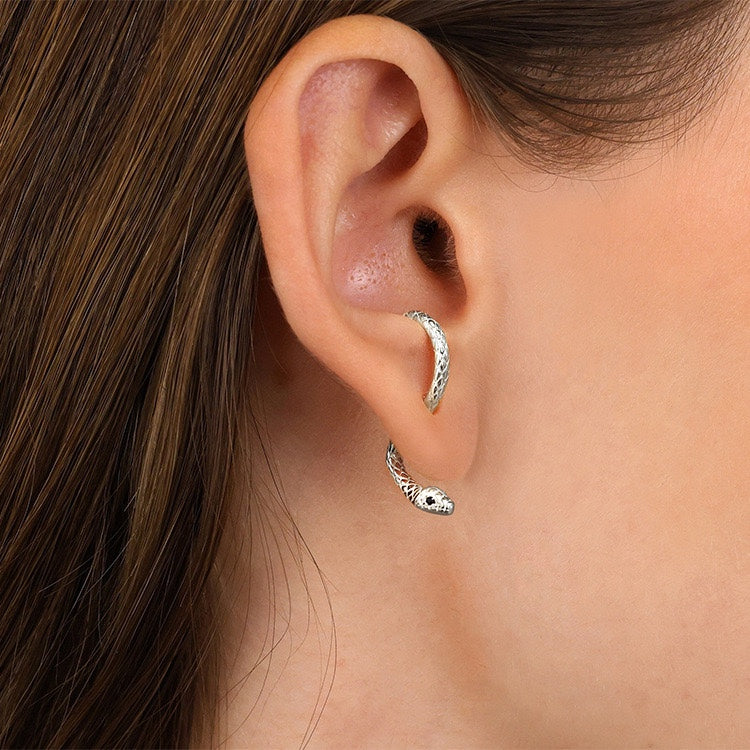 Earrings for Women Golden Snake Stud Earrings