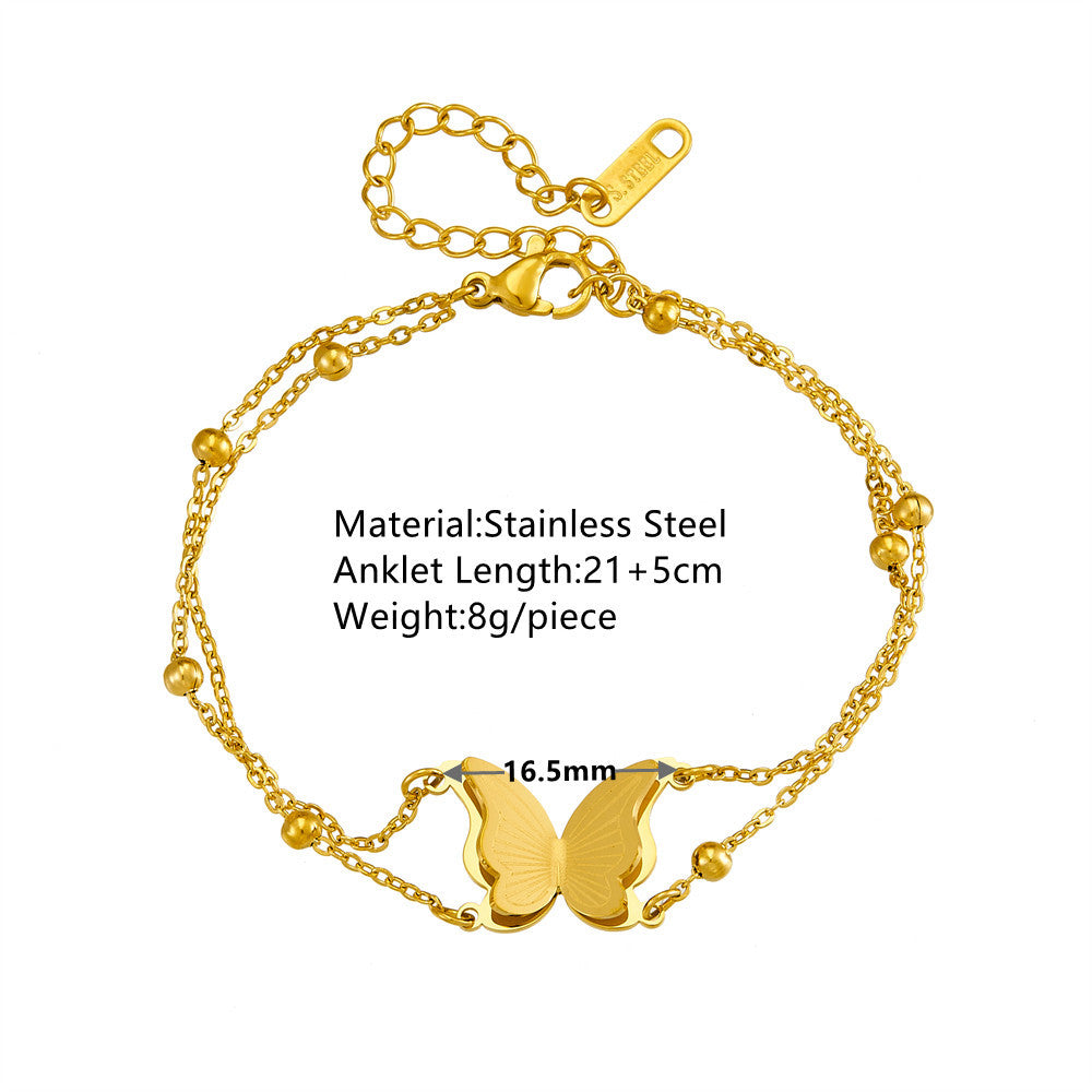 Bracelet for Women Gold Butterfly Elegance Bracelet Women's Jewelry