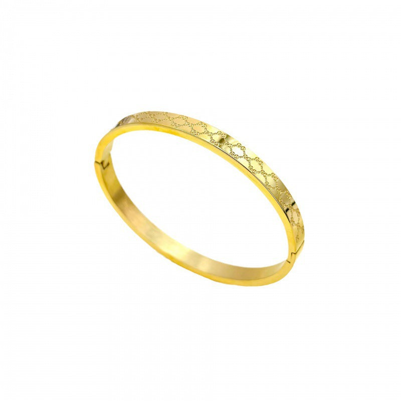 Gold Bracelet for Women "G letter pattern" Bracelet Women's Jewelry