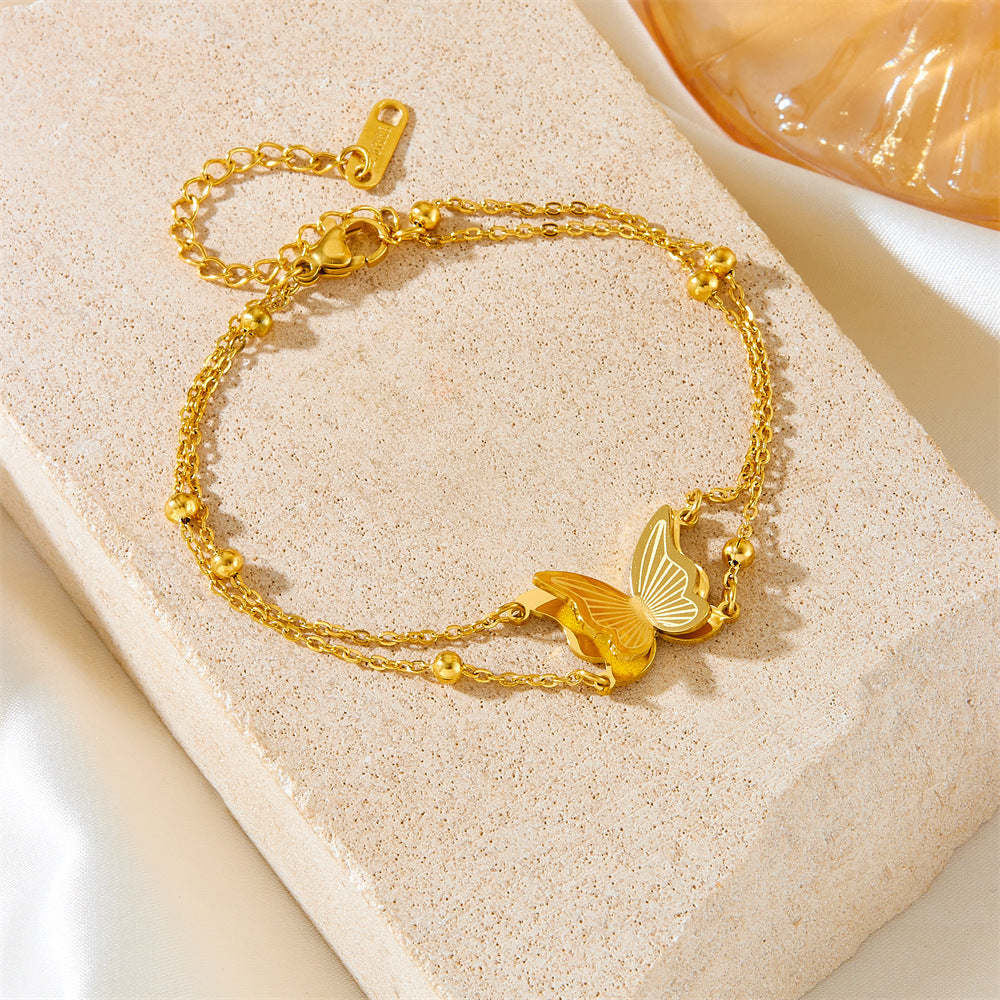 Bracelet for Women Gold Butterfly Elegance Bracelet Women's Jewelry