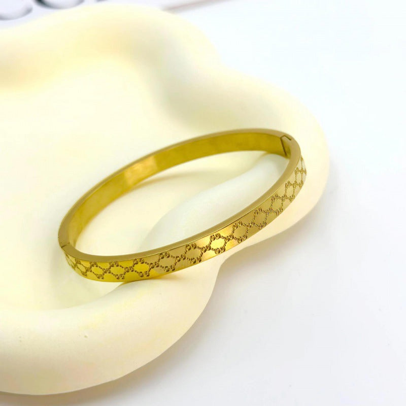 Gold Bracelet for Women "G letter pattern" Bracelet Women's Jewelry