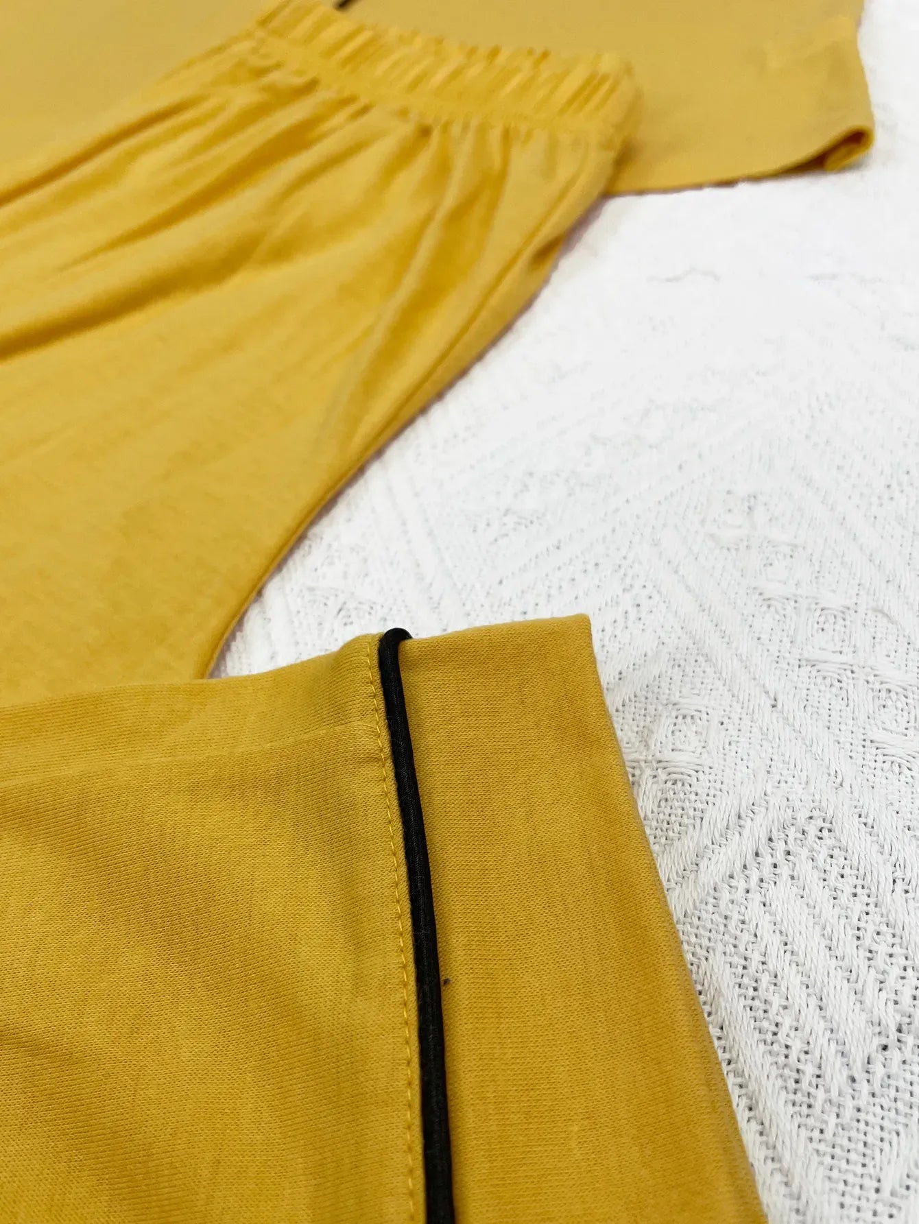 Solid Women Pajama Sets Short Sleeves Front Button Top & Full-Length Pants 2 Piece Letter Print Female Sleepwear Nightwear