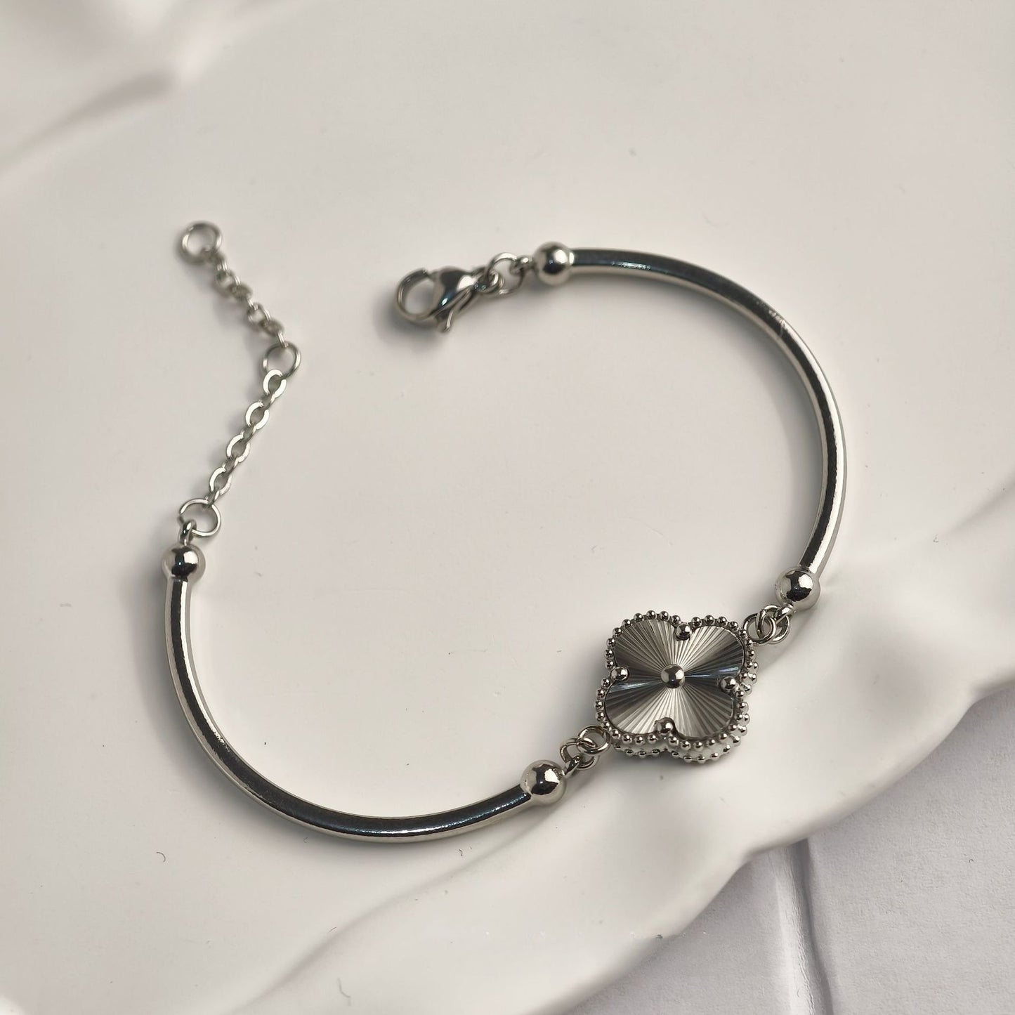 Bracelets for Women Silver Lucky Clover Bracelet Gold Bracelet