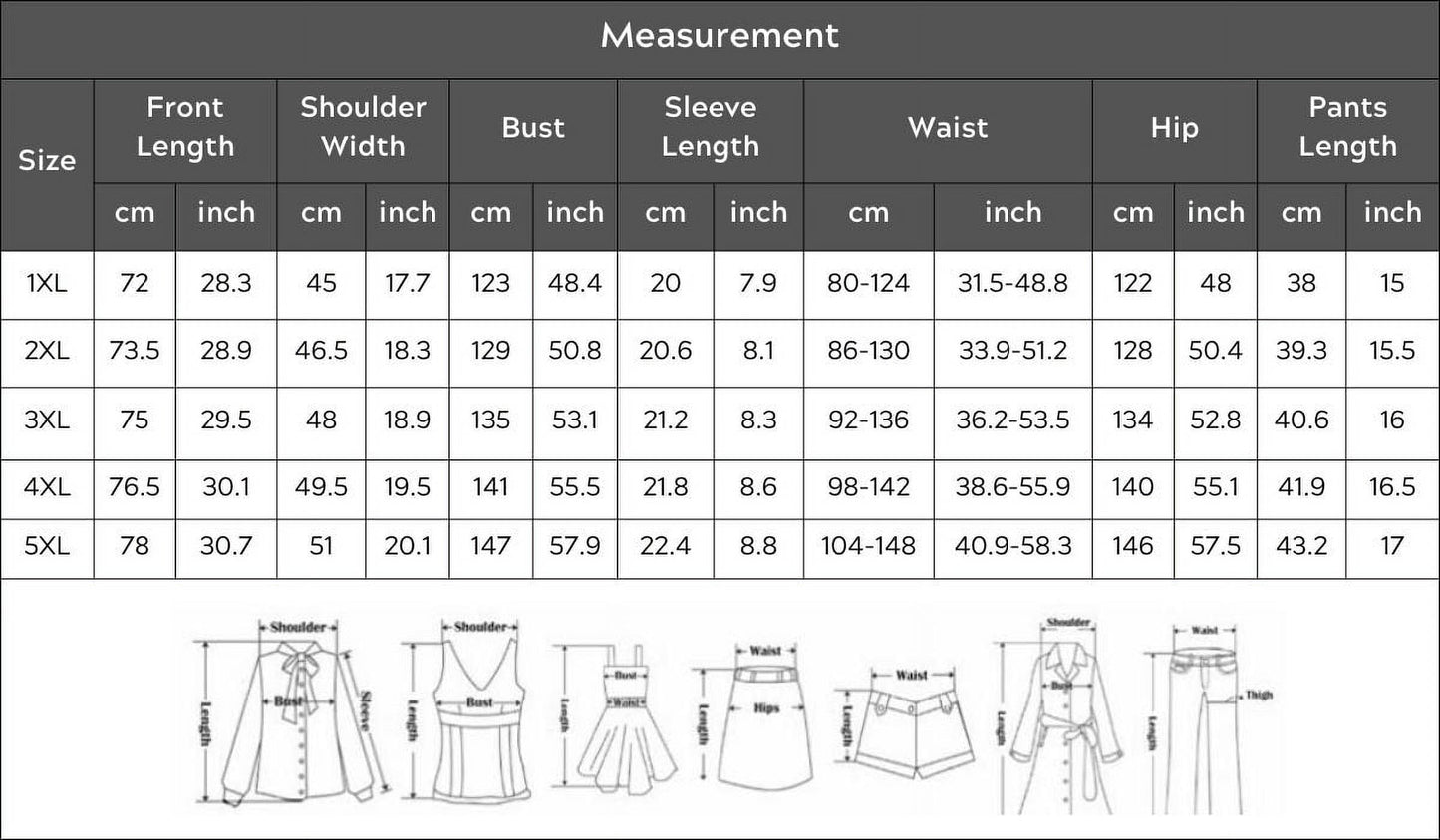 ebukurty Plus Size Pajama Set 2 Piece Short Sleeve Top and Shorts Soft Loungewear, Sizes 1XL-5XL