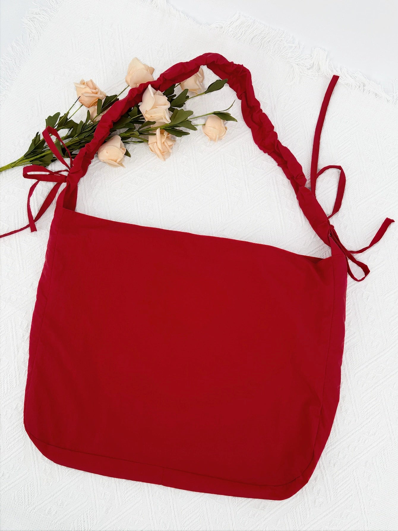 Solid Canvas Reusable Grocery Tote Bags Women Shoulder Handbag Crafts Shopping Bags Gifts for Women Birthday Christmas