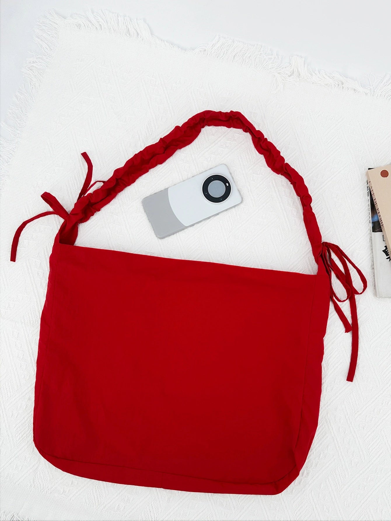 Solid Canvas Reusable Grocery Tote Bags Women Shoulder Handbag Crafts Shopping Bags Gifts for Women Birthday Christmas