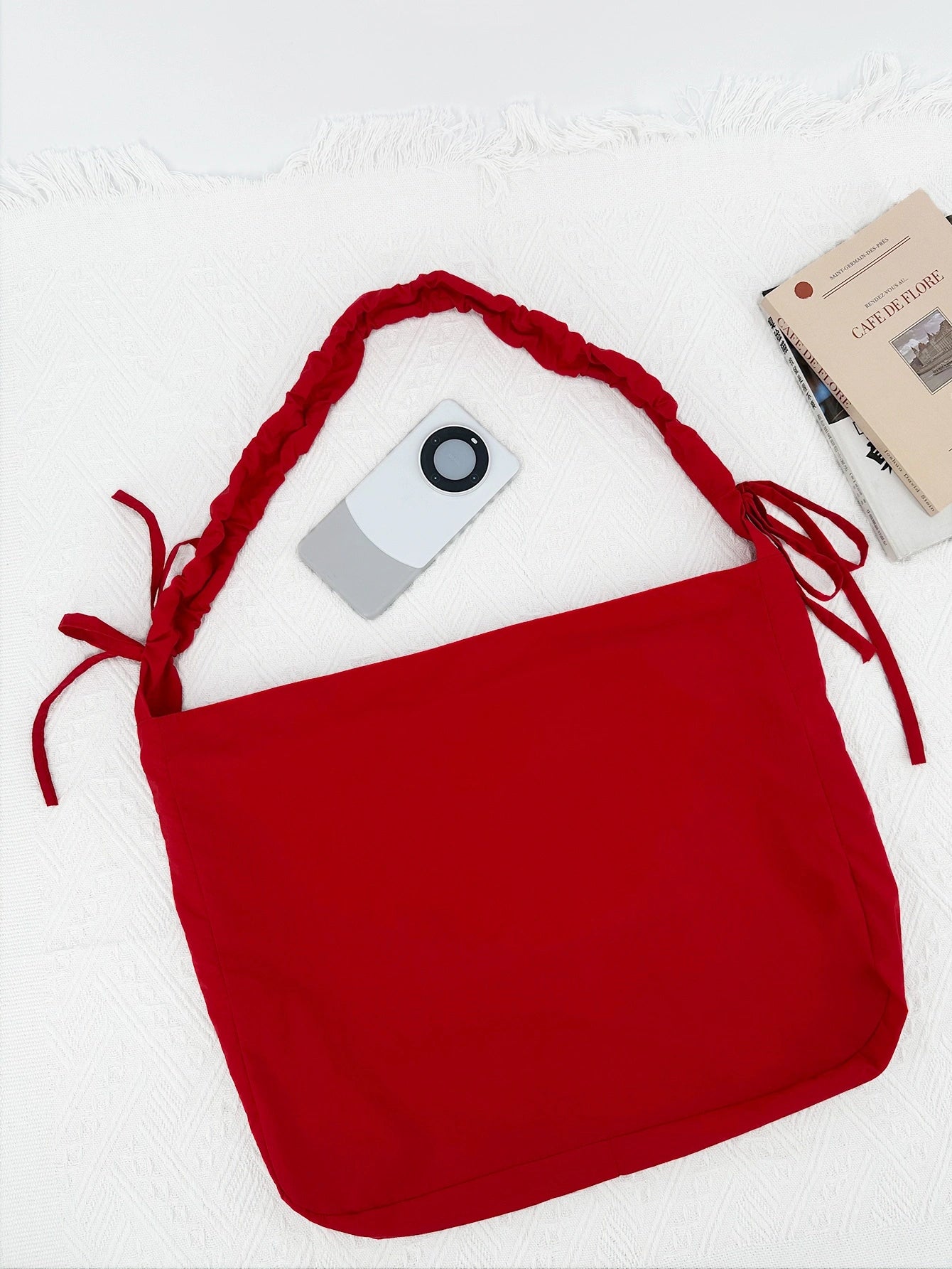 Solid Canvas Reusable Grocery Tote Bags Women Shoulder Handbag Crafts Shopping Bags Gifts for Women Birthday Christmas