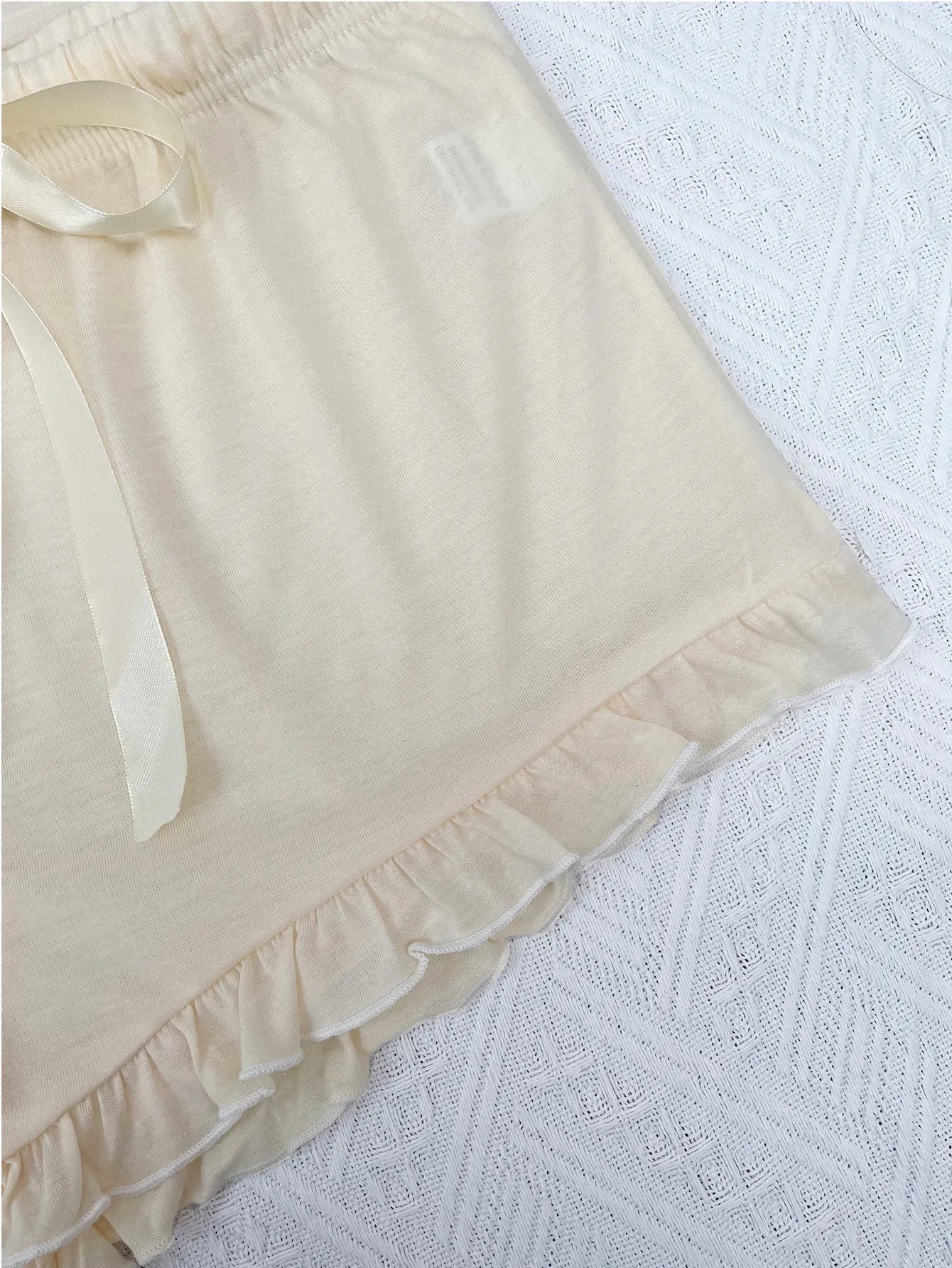 Summer Women's Pajamas Sets Short Sleeve Notched Collar Front Button Top & Elastic Waist Shorts Home Suit Loungewear Sleepwear