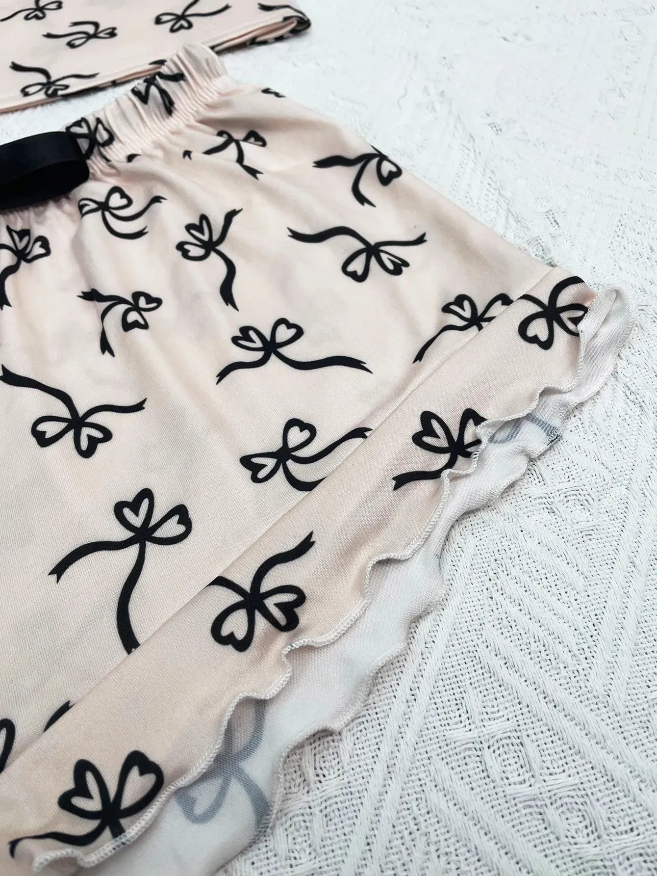 Summer Women's Pajamas Sets Short Sleeve Notched Collar Front Button Top & Elastic Waist Shorts Home Suit Loungewear Sleepwear