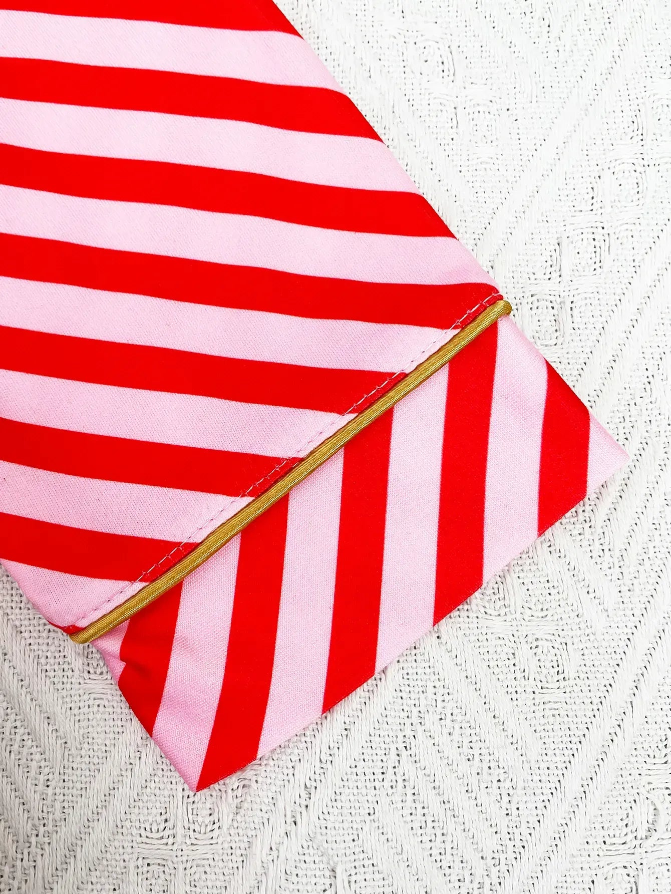 Striped Women Pajama Set Long Sleeves Turn Down Collar Top & Full-length Pants Female 2 Pieces Sleepwear Nightwear Homewear