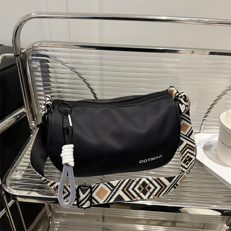 Women's New Fashion Commuter Casual Crossbody Bag, Stylish and Versatile Sporty Shoulder Bag with Large Capacity