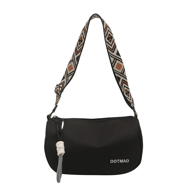 Women's New Fashion Commuter Casual Crossbody Bag, Stylish and Versatile Sporty Shoulder Bag with Large Capacity