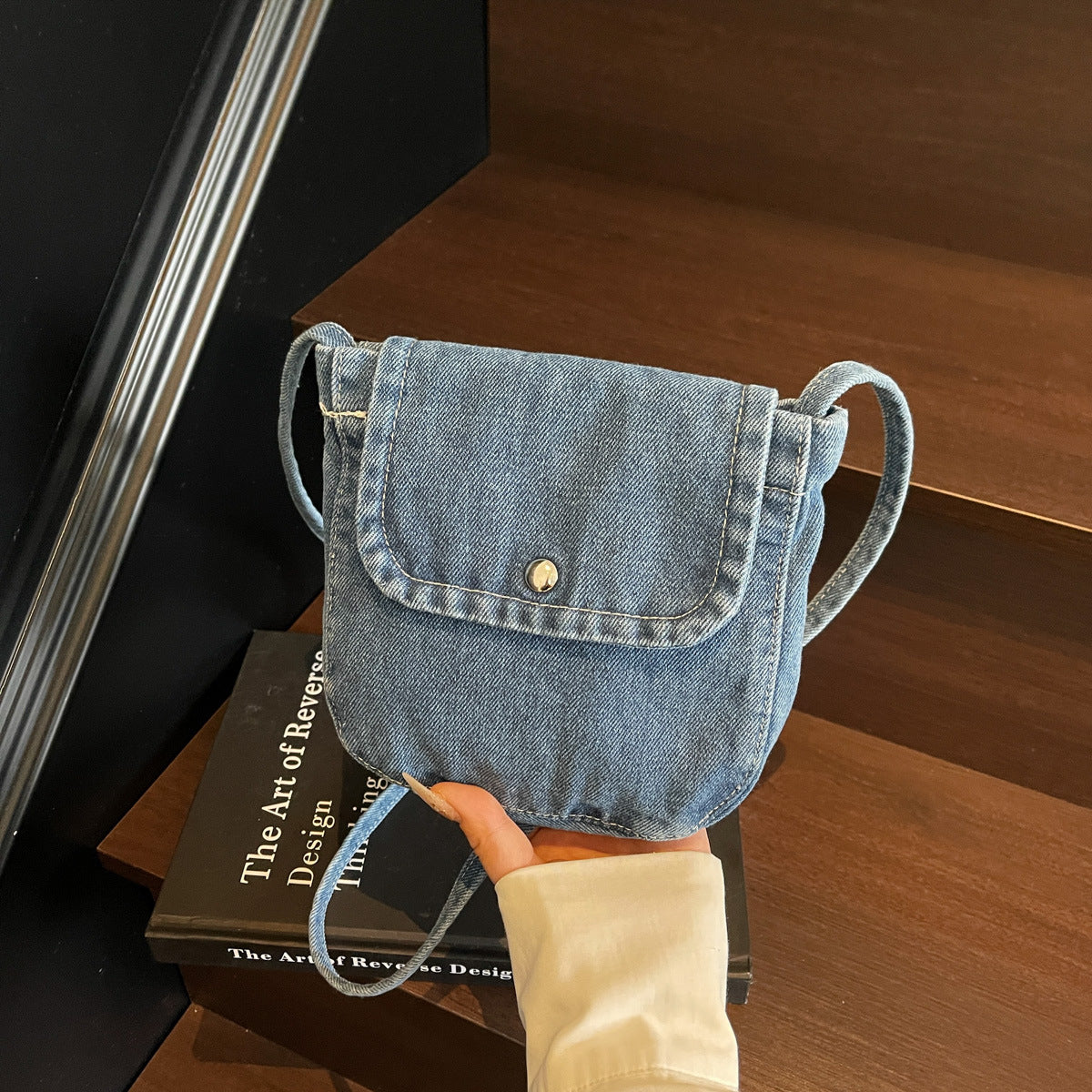 Denim Bag for Women Summer Versatile 2025 New Fashion Single Shoulder Crossbody Bag Casual High-End Bestseller Phone Bag