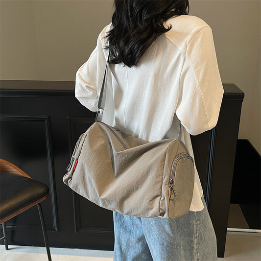 2025 New Swimming Wet Dry Separation Large Capacity Storage Handheld Fitness Bag Lightweight Single Shoulder Crossbody Bag Men's and Women's Travel Bag