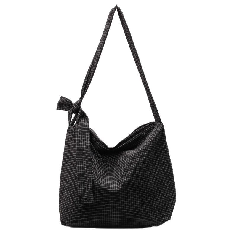 2025 New Korean Simple Bag Shoulder Bag Women's Large Capacity Tote Bag Versatile Trendy Casual Commuter Crossbody Bag