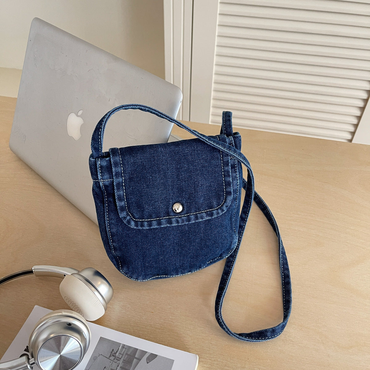 Denim Bag for Women Summer Versatile 2025 New Fashion Single Shoulder Crossbody Bag Casual High-End Bestseller Phone Bag