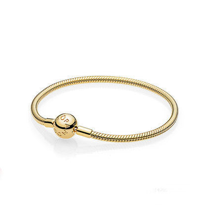 Gold Bracelets for Women Basic Snake Bone Bracelet Womens Jewelry