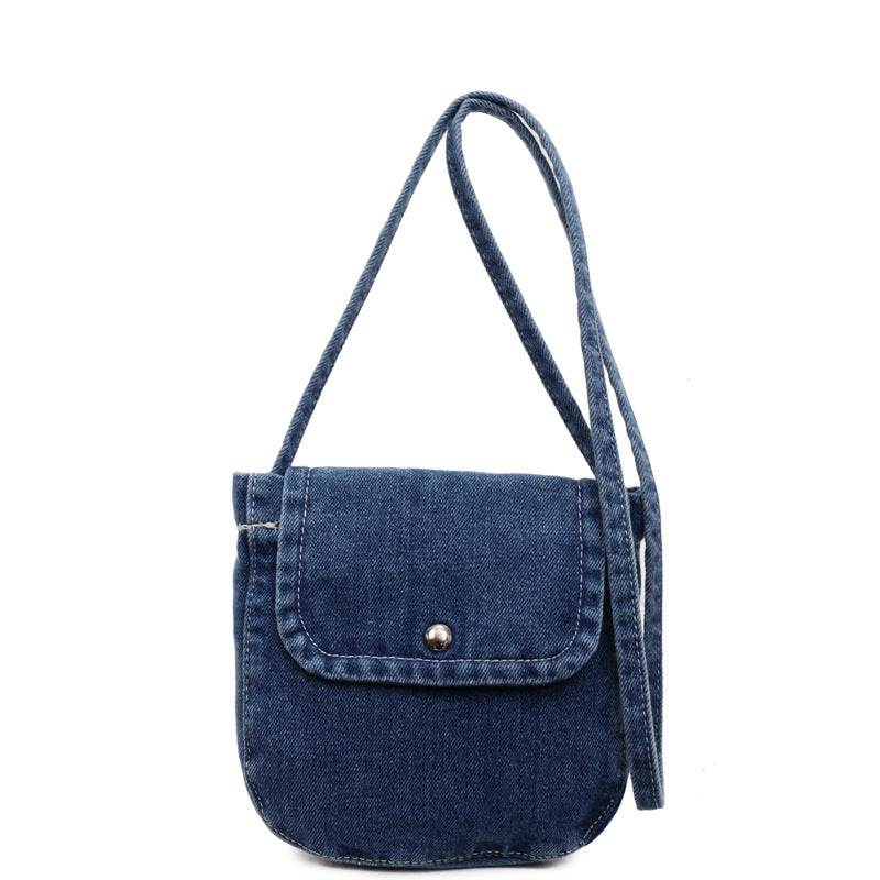 Denim Bag for Women Summer Versatile 2025 New Fashion Single Shoulder Crossbody Bag Casual High-End Bestseller Phone Bag