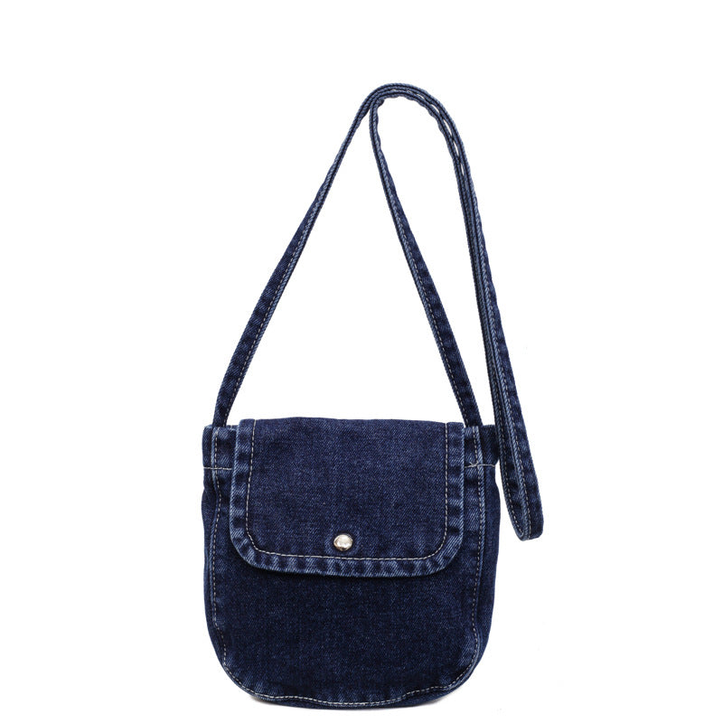 Denim Bag for Women Summer Versatile 2025 New Fashion Single Shoulder Crossbody Bag Casual High-End Bestseller Phone Bag