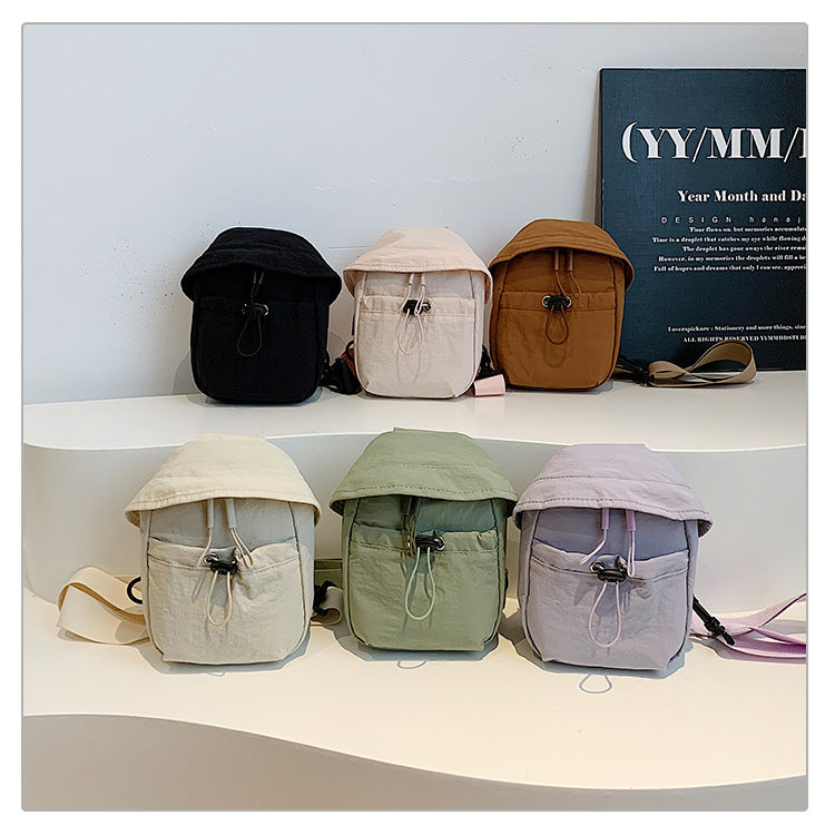 Summer Small Bag for Women 2025 New Canvas Bag Chest Bag for Men and Women Travel Backpack Casual Crossbody Bag Waist Bag