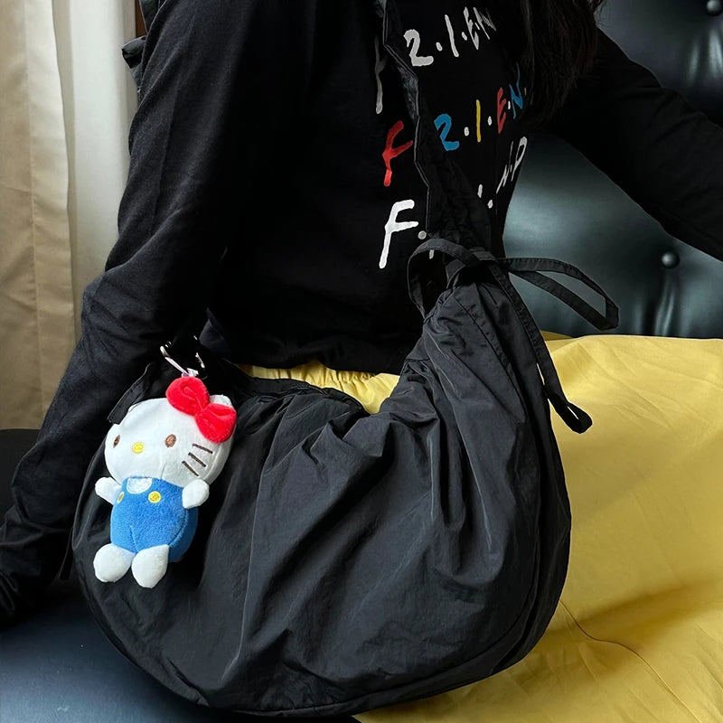 Solid Color Canvas Reusable Grocery Tote Bag Fenale Shoulder Handbag Crafts Shopping Bags Gifts for Women Birthday Christmas