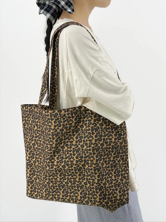 Floral Print Canvas Reusable Grocery Tote Bags Women Shoulder Handbag Crafts Shopping Bags Gifts for Women Birthday Christmas