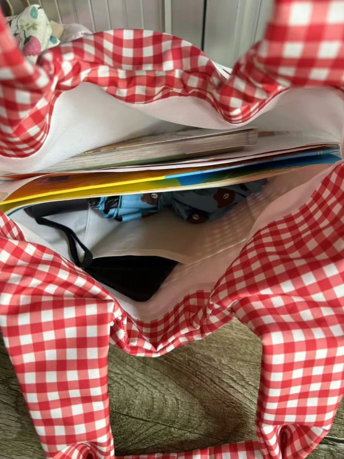 Cartoon Printed Cute Canvas Bag Fresh and Simple Japanese Style Versatile Shoulder Bag Cross-border Casual Commuting Student Bag