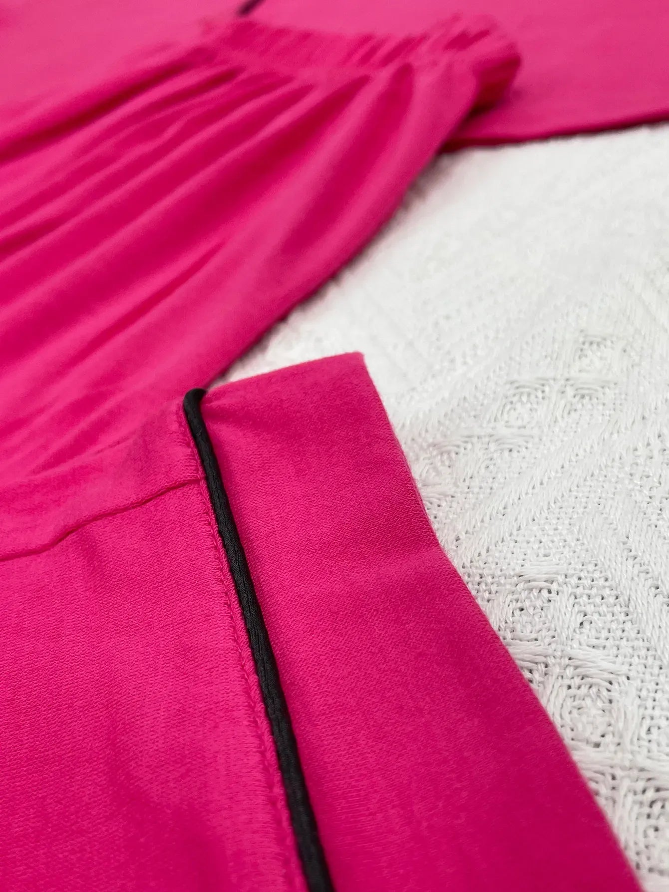 Solid Women Pajama Sets Short Sleeves Front Button Top & Full-Length Pants 2 Piece Letter Print Female Sleepwear Nightwear