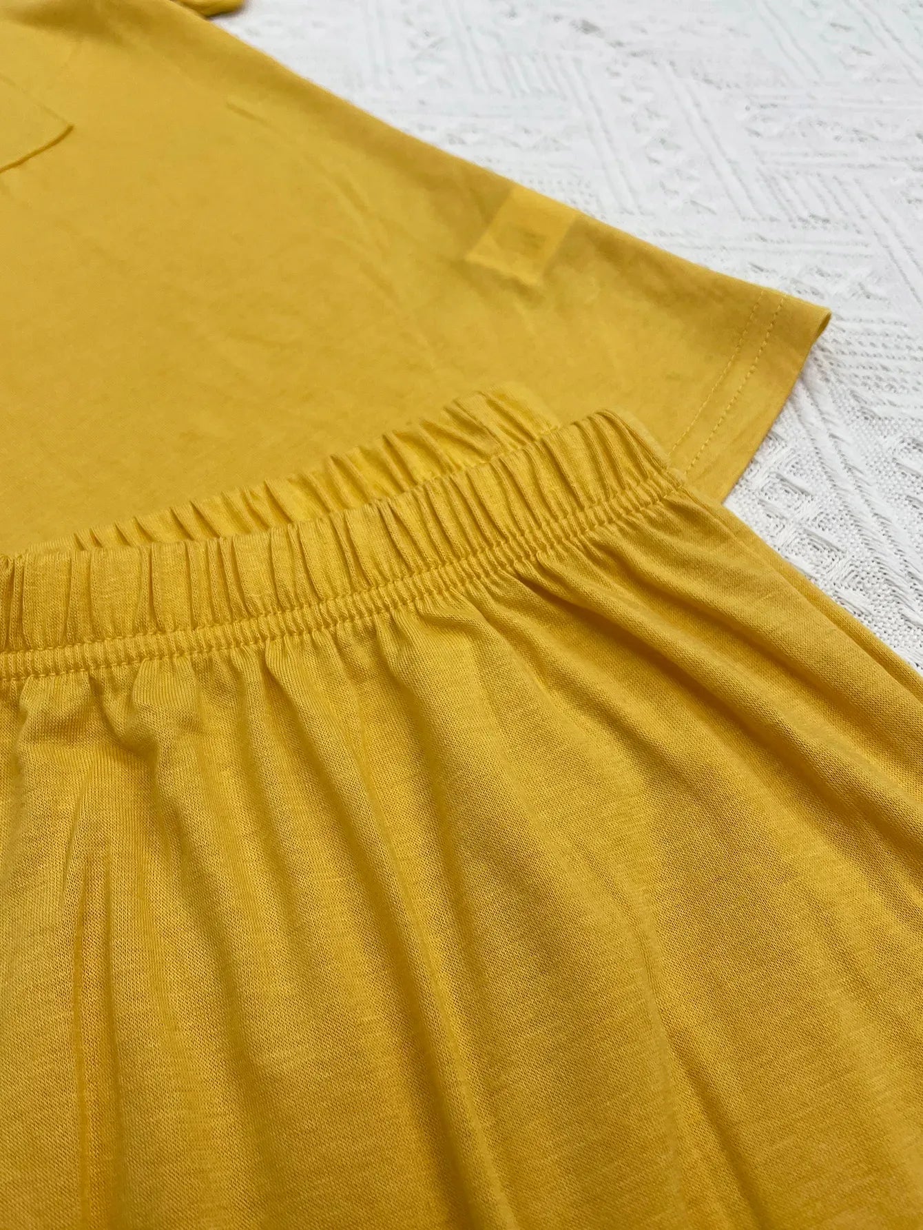 Solid Women Pajama Sets Short Sleeves Front Button Top & Full-Length Pants 2 Piece Letter Print Female Sleepwear Nightwear