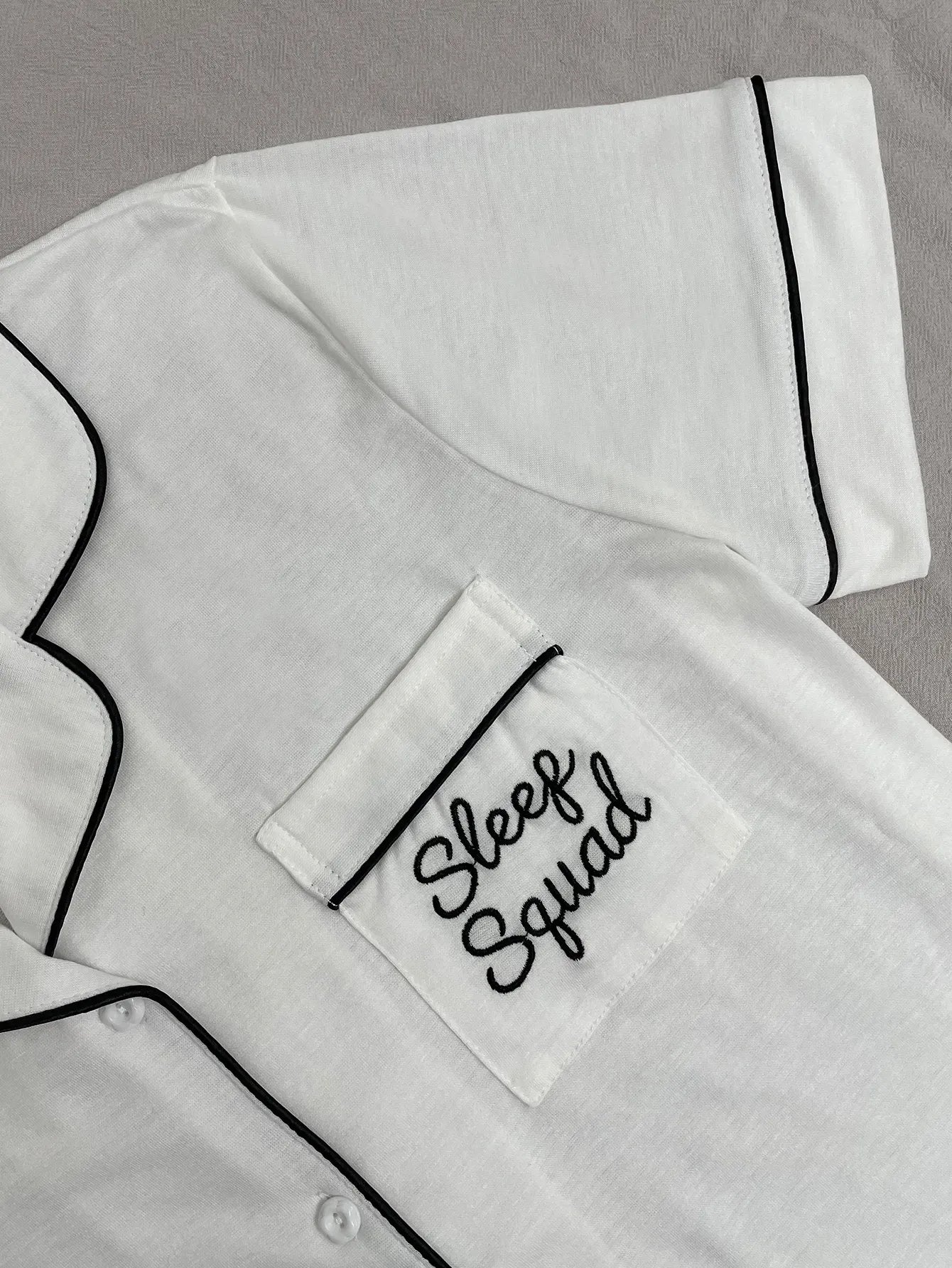 Summer Women's Pajamas Sets Short Sleeve Notched Collar Front Button Top & Elastic Waist Ruffle Shorts Loungewear Sleepwear